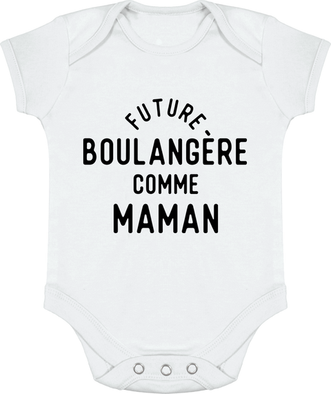Body bébé Future boulangère comme maman