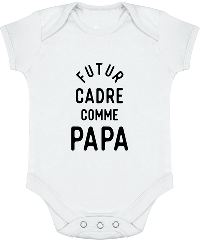 Body bébé Futur cadre comme papa