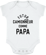 Body bébé Futur camionneur comme papa