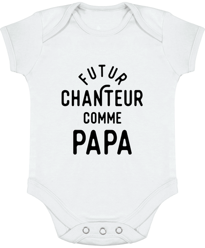 Body bébé Futur chanteur comme papa