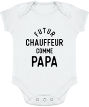 Body bébé Futur chauffeur comme papa
