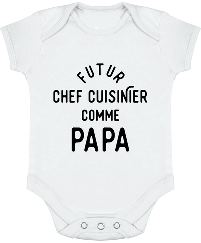 Body bébé Futur chef cuisinier comme papa