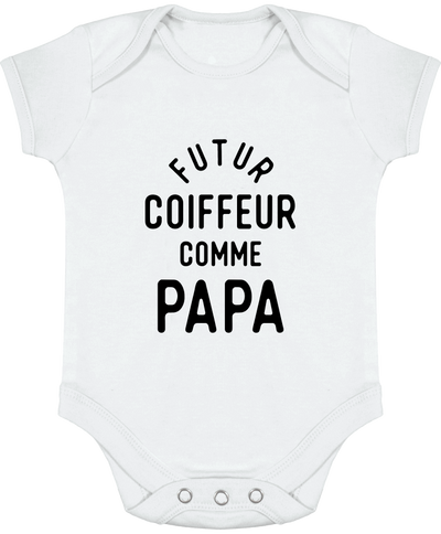 Body bébé Futur coiffeur comme papa