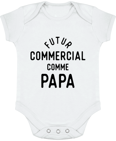 Body bébé Futur comme paparcial comme papa