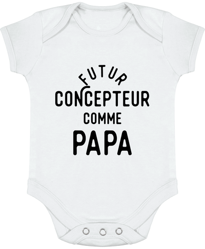 Body bébé Futur concepteur comme papa