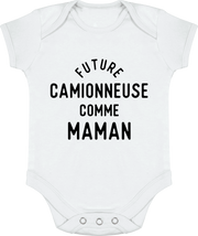 Body bébé Future camionneuse comme maman