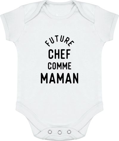 Body bébé Future chef comme maman