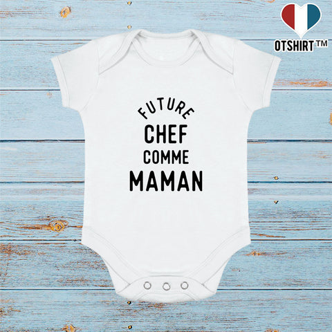 Body bébé Future chef comme maman