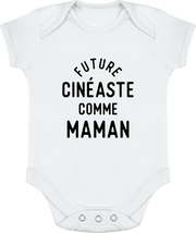 Body bébé Future cinéaste comme maman