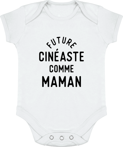 Body bébé Future cinéaste comme maman