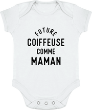 Body bébé Future coiffeuse comme maman