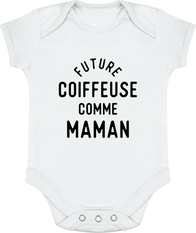 Body bébé Future coiffeuse comme maman