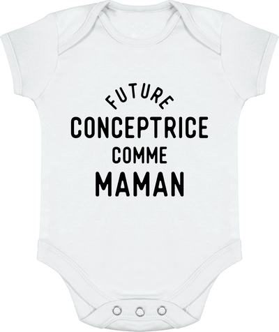 Body bébé Future conceptrice comme maman