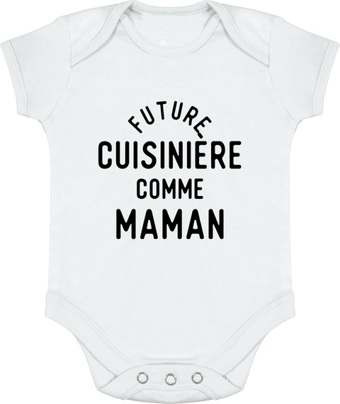 Body bébé Future cuisinière comme maman