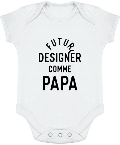 Body bébé Futur designer comme papa