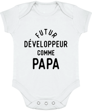Body bébé Futur développeur comme papa