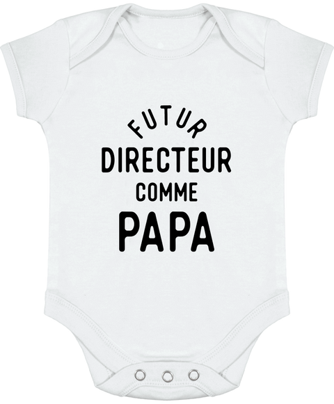 Body bébé Futur directeur comme papa