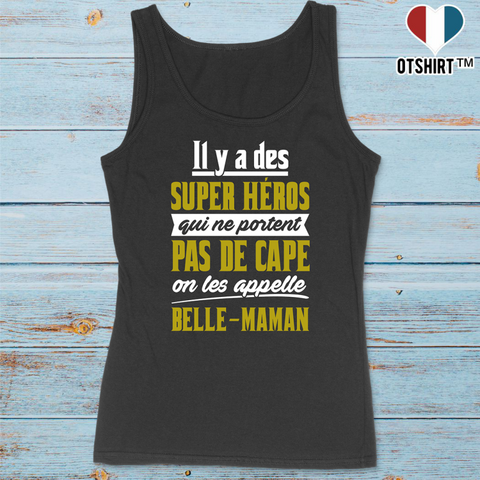 Débardeur femme belle-maman super héro