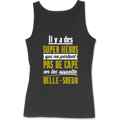 Débardeur femme belle-soeur super héro