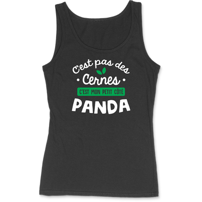 Débardeur femme c'est pas des cernes