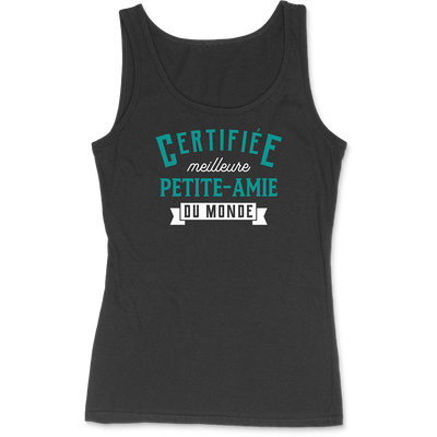Débardeur femme certifiée meilleure petite-amie