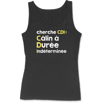 Débardeur femme cherche cdi