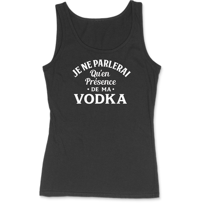 Débardeur femme en présence vodka
