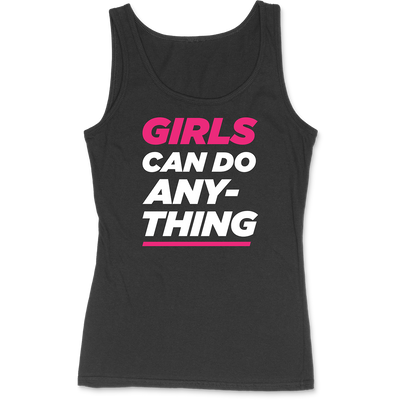 Débardeur femme girls can do anything