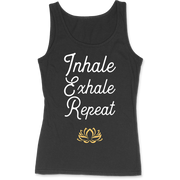 Débardeur femme inhale exhale repeat