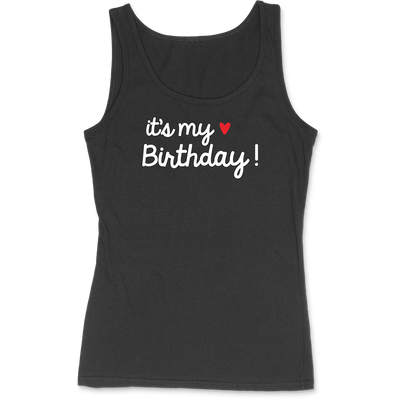 Débardeur femme it's my birthday