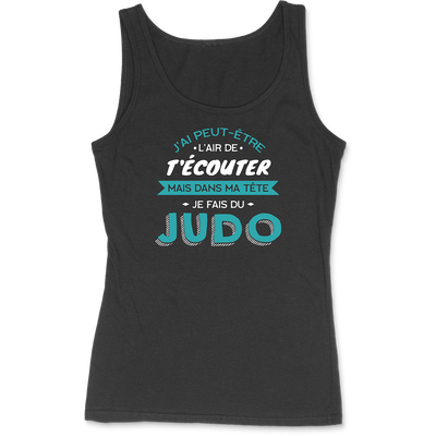 Débardeur femme je fais du judo