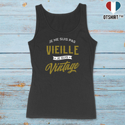 Débardeur femme je suis vintage