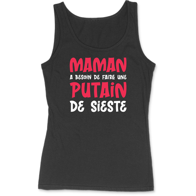 Débardeur femme maman a besoin d'une sieste