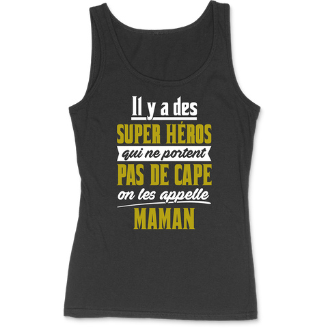 Débardeur femme maman super héro