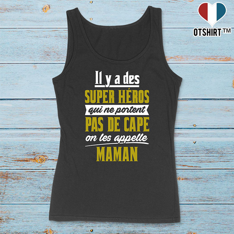 Débardeur femme maman super héro