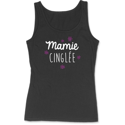 Débardeur femme mamie cinglée