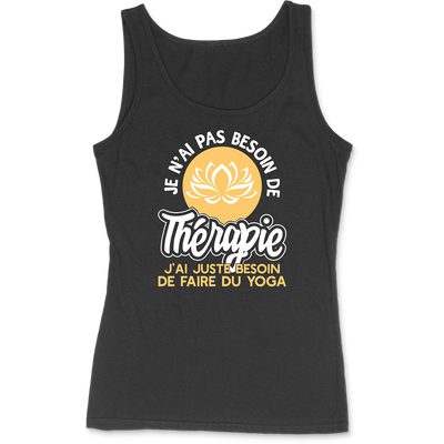 Débardeur femme thérapie yoga