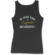 Débardeur femme une coiffeuse qui décoiffe