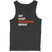 Débardeur homme Eat sleep halloween repeat