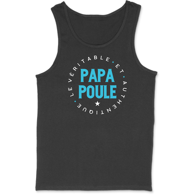 Débardeur homme authentique papa poule