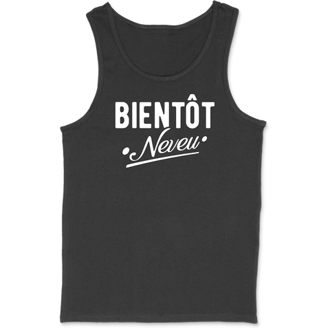Débardeur homme bientôt neveu