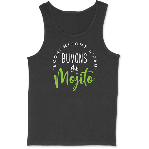Débardeur homme buvons du mojito