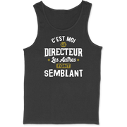 Débardeur homme c'est moi le directeur