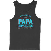 Débardeur homme c'est papa qui commande