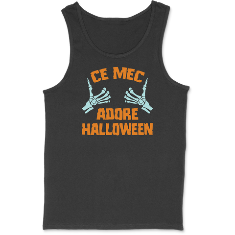 Débardeur homme ce mec adore halloween