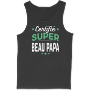Débardeur homme certifié super beau papa