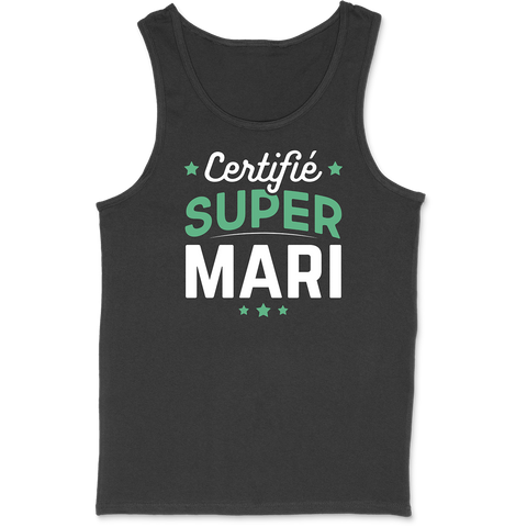 Débardeur homme certifié super mari
