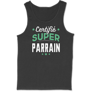 Débardeur homme certifié super parrain