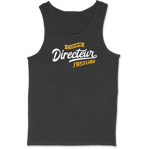 Débardeur homme comme directeur j'assure