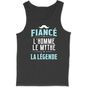 Débardeur homme fiancé la légende